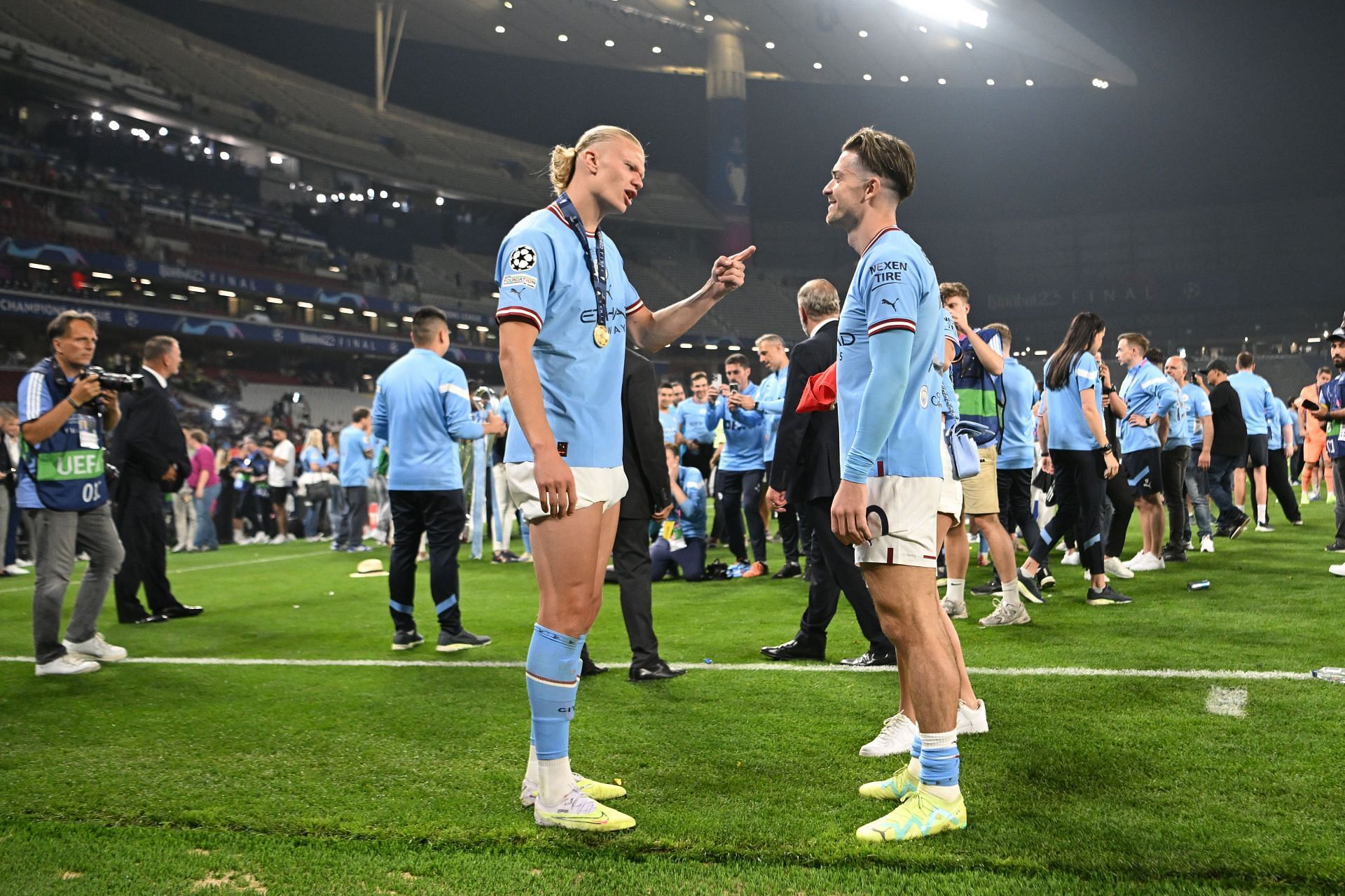 Haaland and Grealish have become City fan favorites.